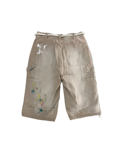 Afterlife Tan Rope Shorts ‘Multi’