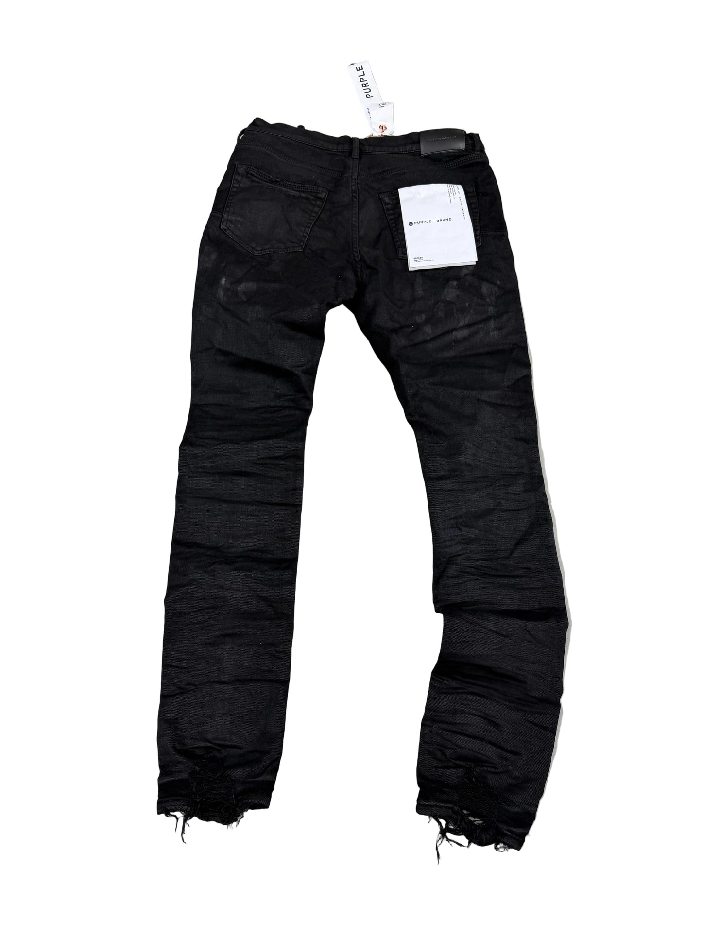 Purple Jeans P001 ‘Distressed Black’