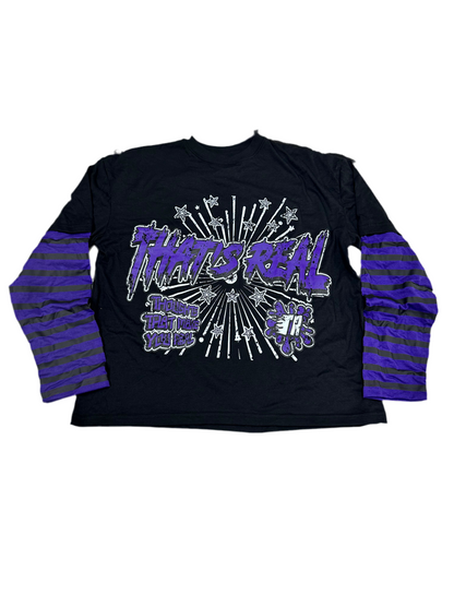 That’s Real Double-Layered LS ‘Black/Purple’