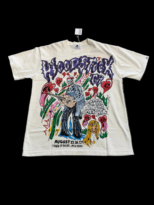 Warren Lotas Woodstock Tee ‘Cream’