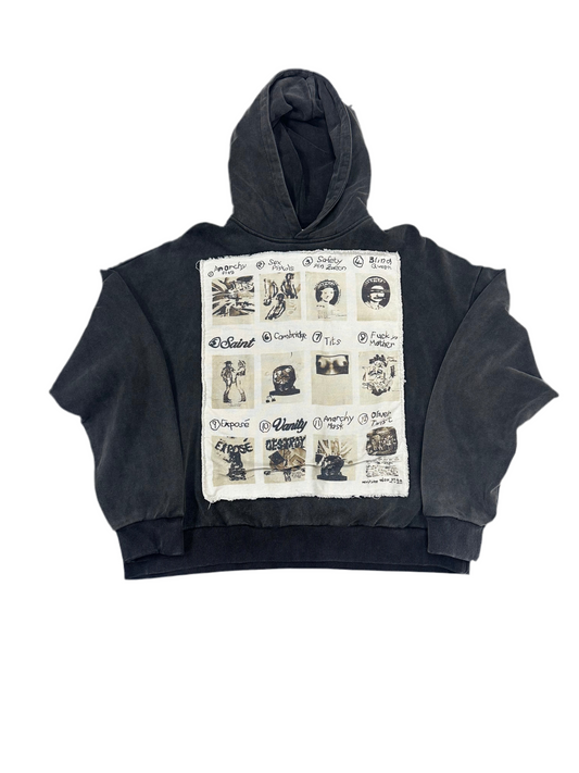Saint Vanity Patch Hoodie ‘Gray’