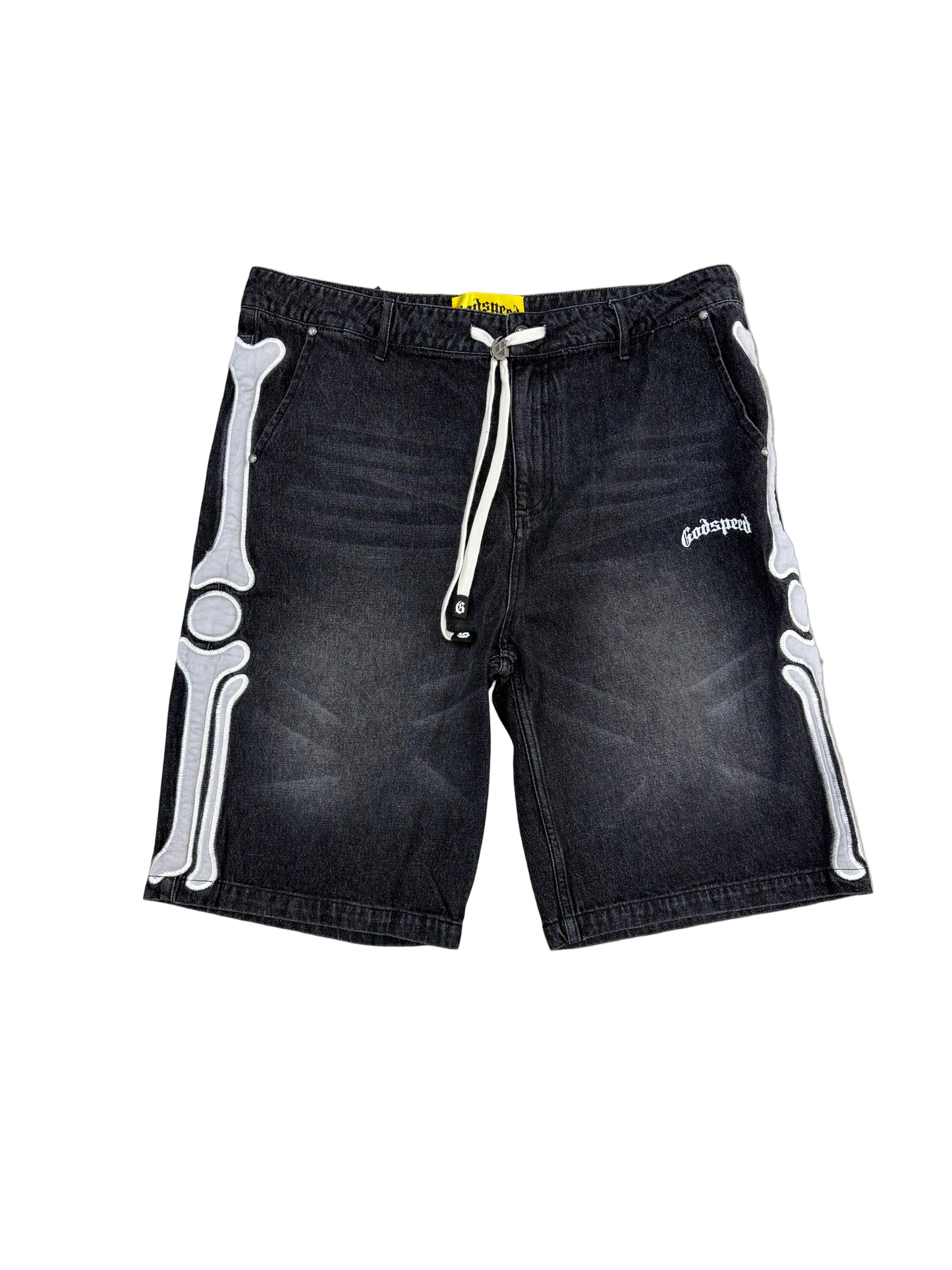 Godspeed Bone Denim Jorts ‘Black’