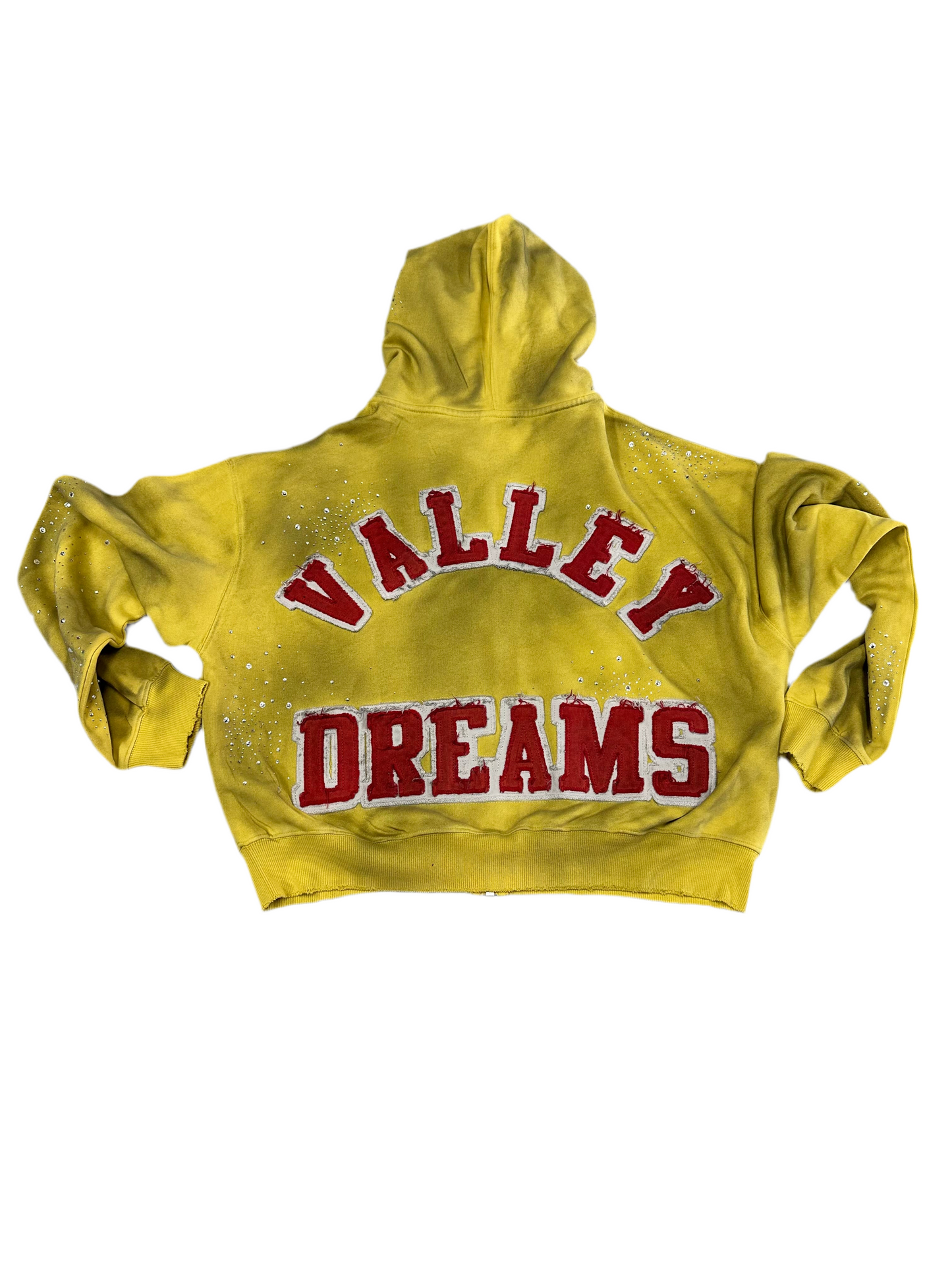 Vale Bling Cluster Zip-Up ‘Yellow’