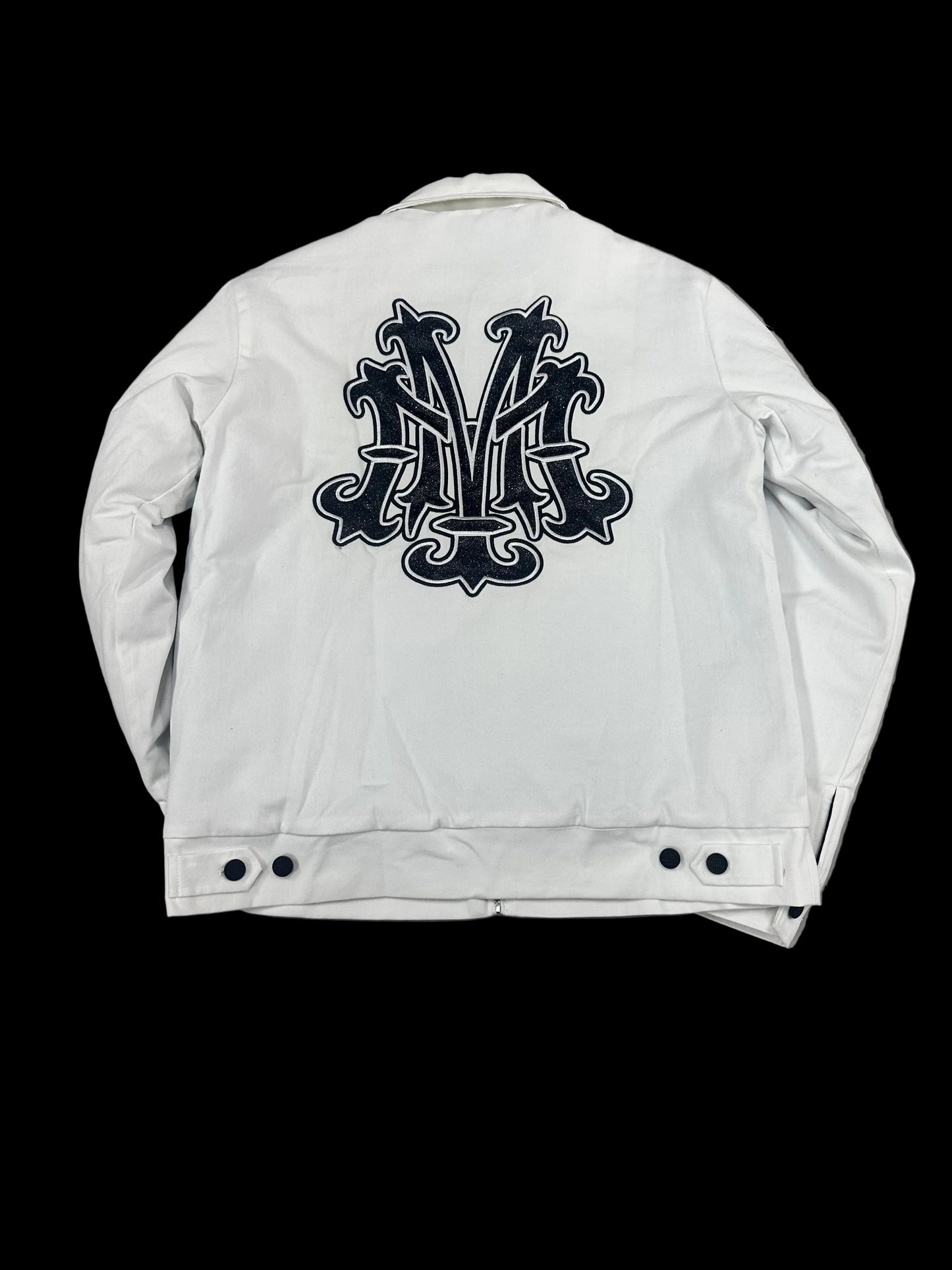 Mezzi Bomber Jacket ‘White/Black’