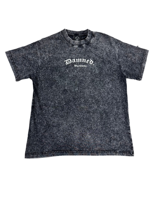 Damned Tee ‘Grey Ash/Yellow’