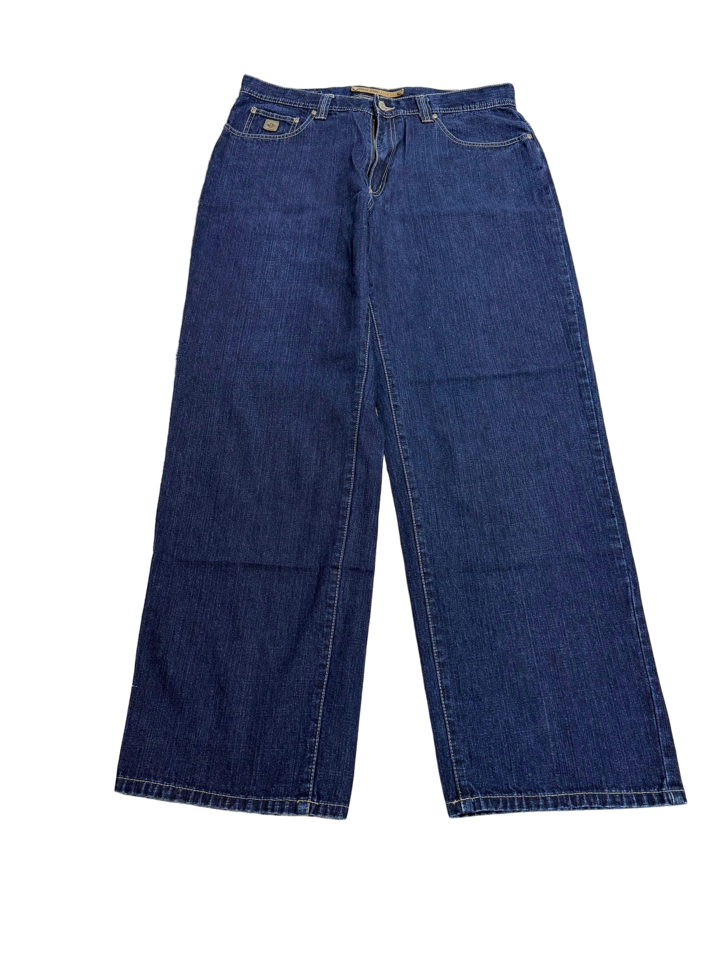 Encye Wide-Leg Jeans ‘Bright Dark Wash’