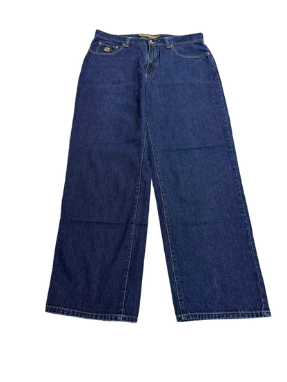 Encye Wide-Leg Jeans ‘Bright Dark Wash’