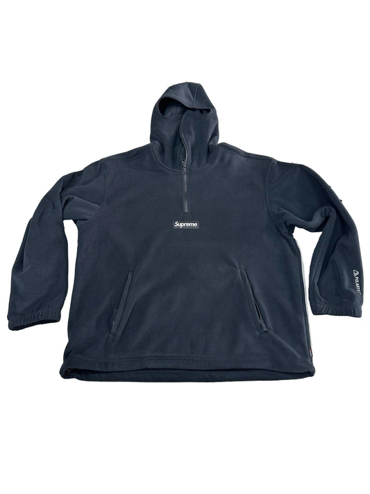 Supreme Facemask Half-Zip Sweatshirt ‘Black’