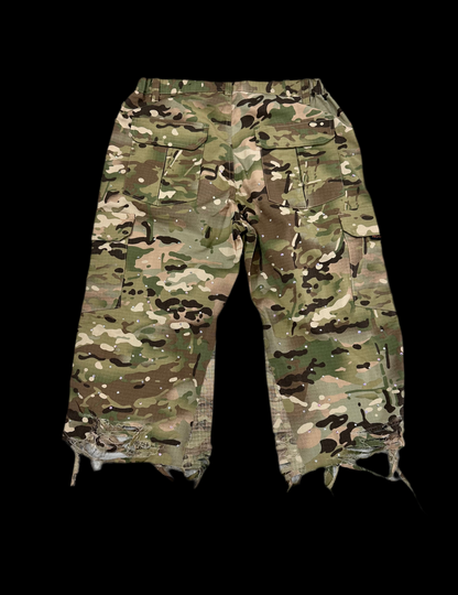Afterlife Studded Jorts ‘Camo’