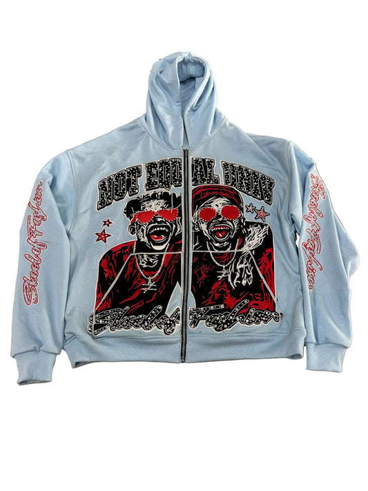 Not Equal S.O.F Zip-Up ‘Light Blue’