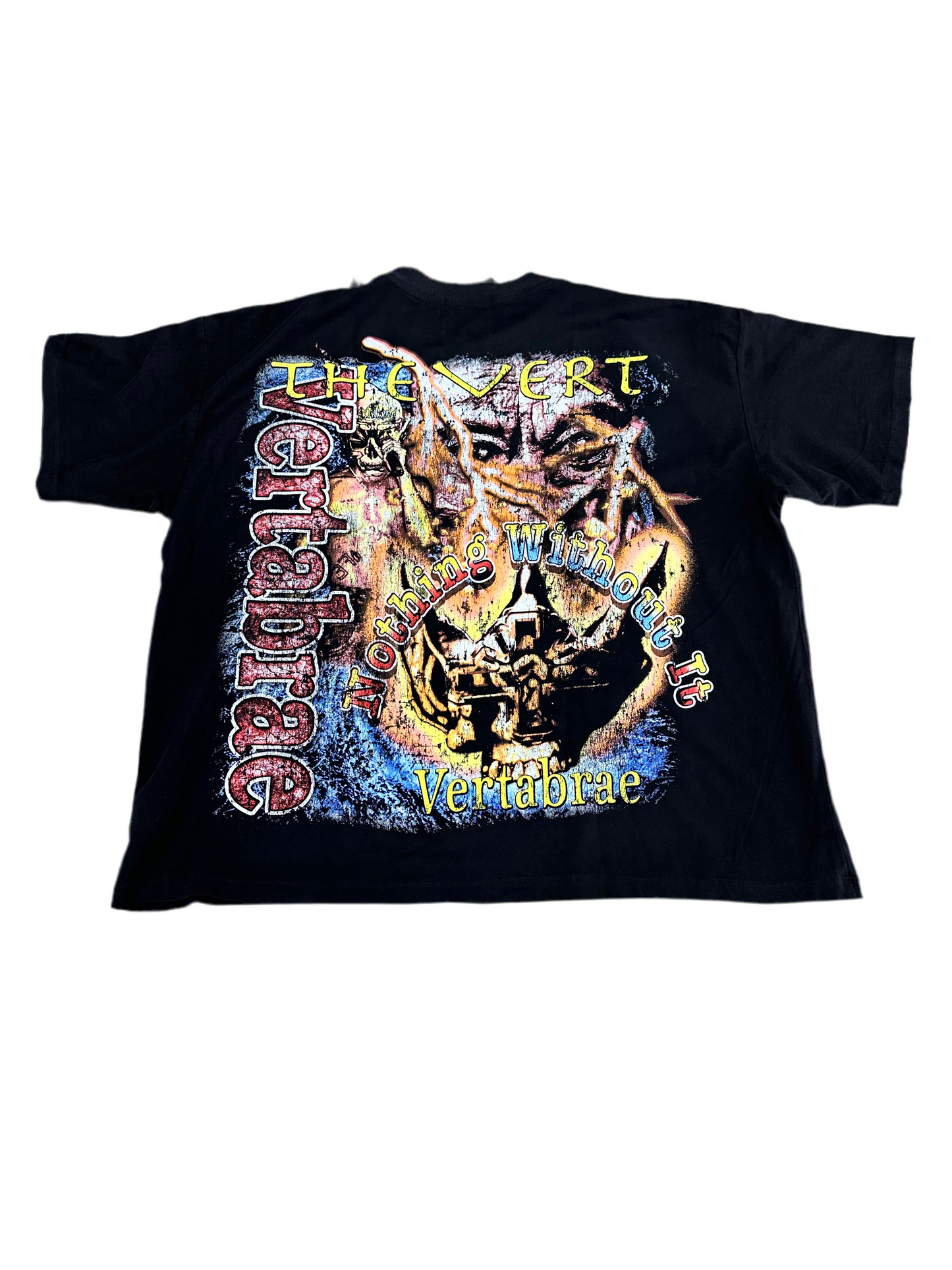 Vertabrae Skull Tee ‘Black’