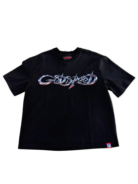 GodSpeed Cursive Logo Tee ‘Black’