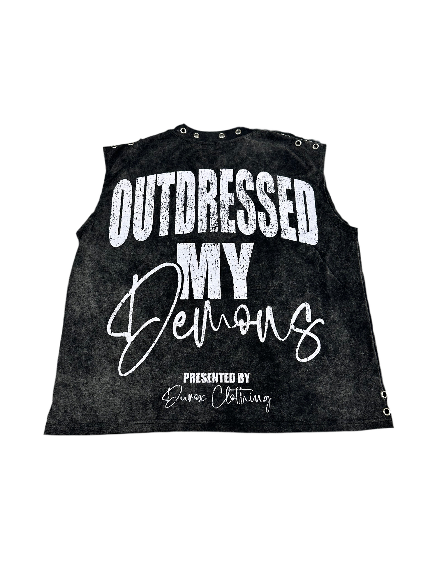 DUROX OMD Sleeveless Tee ‘Ash Black’
