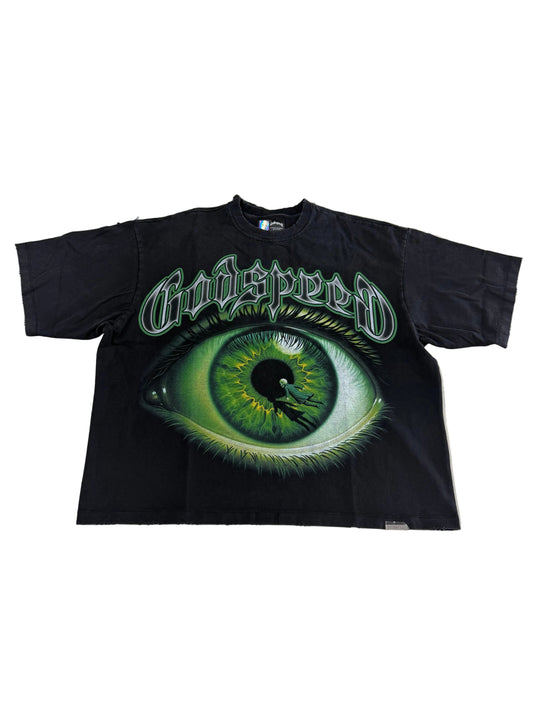 Godspeed Eye Watch Tee ‘Black/Green’