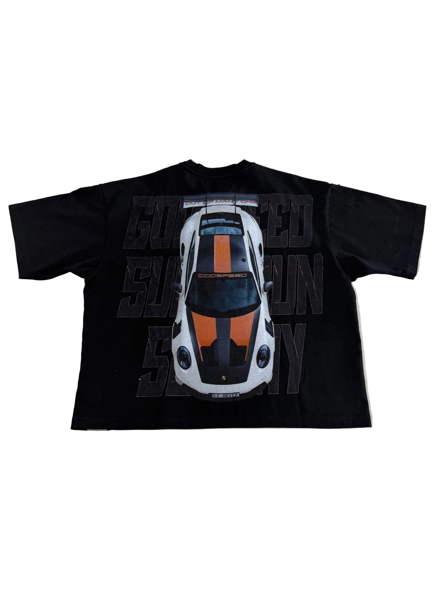 Godspeed Porsche Tee ‘Black’