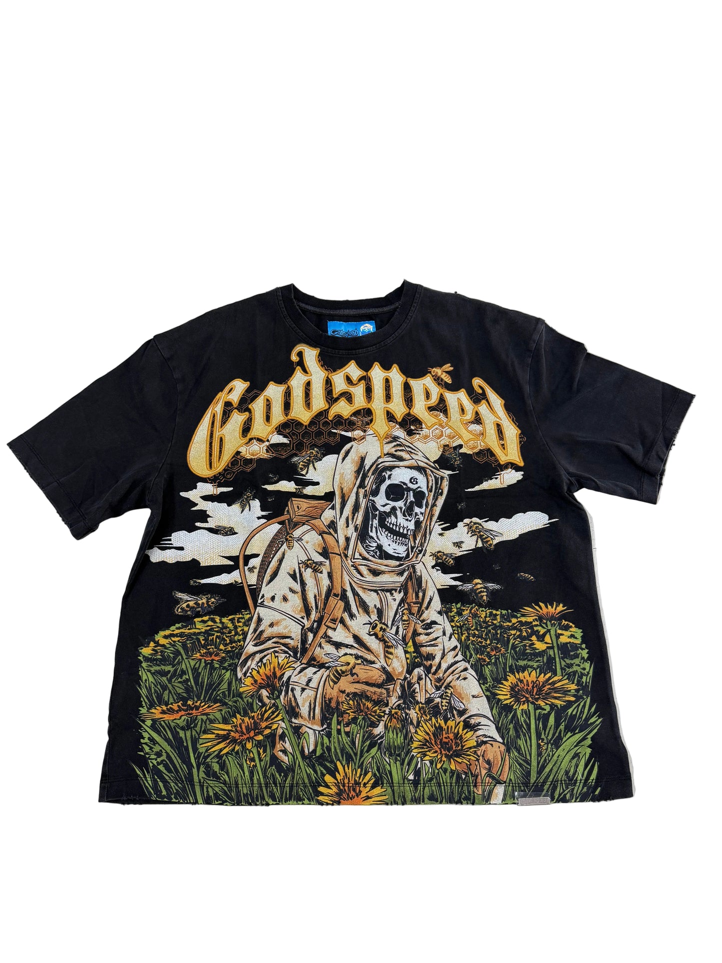 Godspeed Dandelion Tee ‘Black’