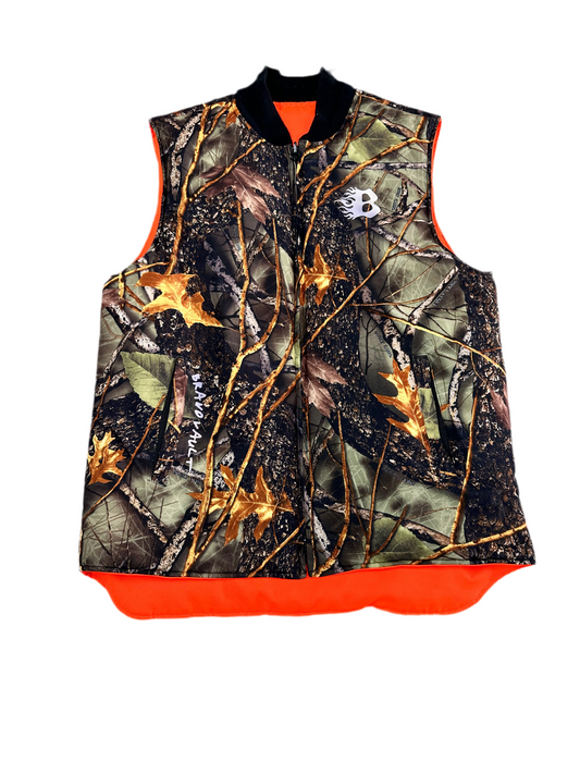 BVA Dreamers Reversible Vest ‘Camo/Orange’