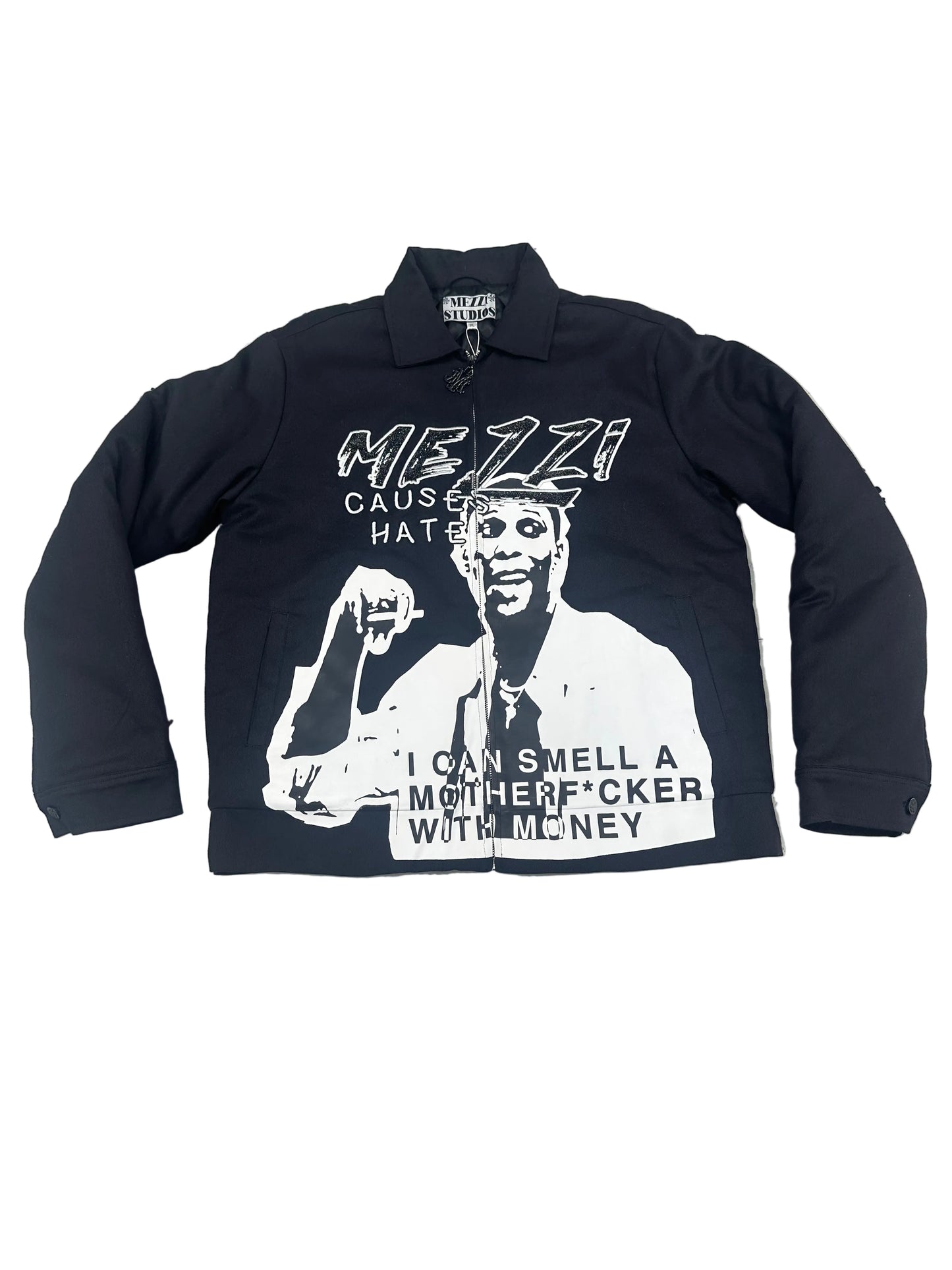 Mezzi Bomber Jacket ‘Black/White’