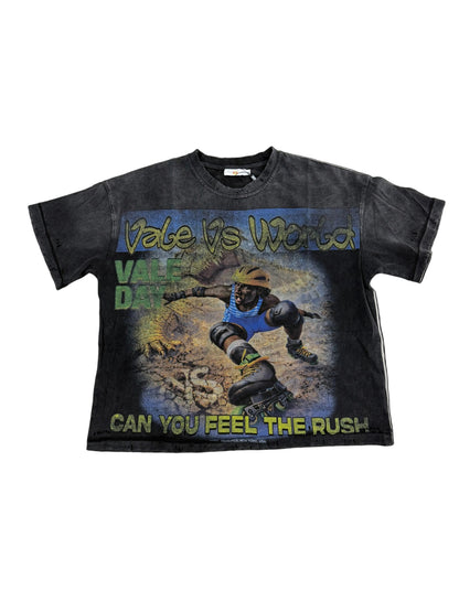 Vale Feel The Rush Tee ‘Washed Black’