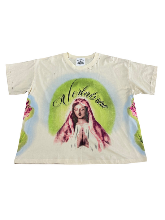 Vertabrae Saint Mary Tee ‘Cream’