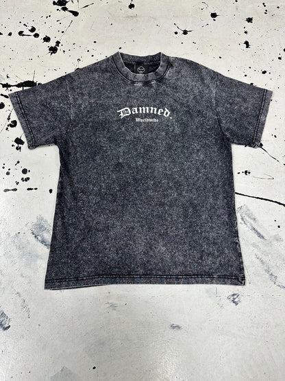 Damned Tee ‘Grey Ash/Yellow’