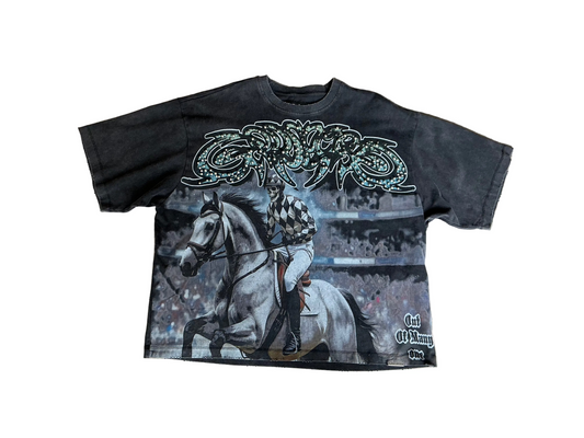 Godspeed Polo Sport Tee ‘Faded Black’