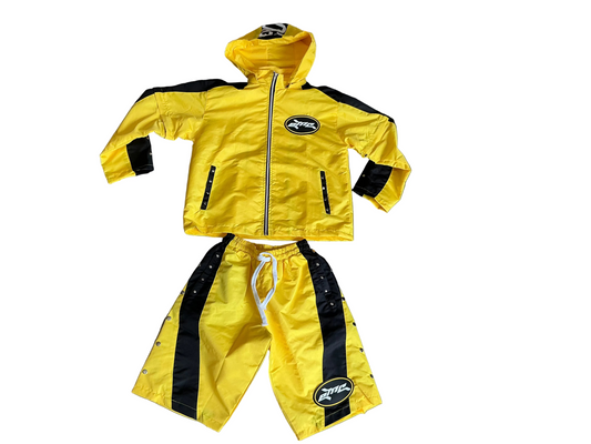 Exotic Cash LS(Zip-Sleeve) Tracksuits ‘Yellow/Black’