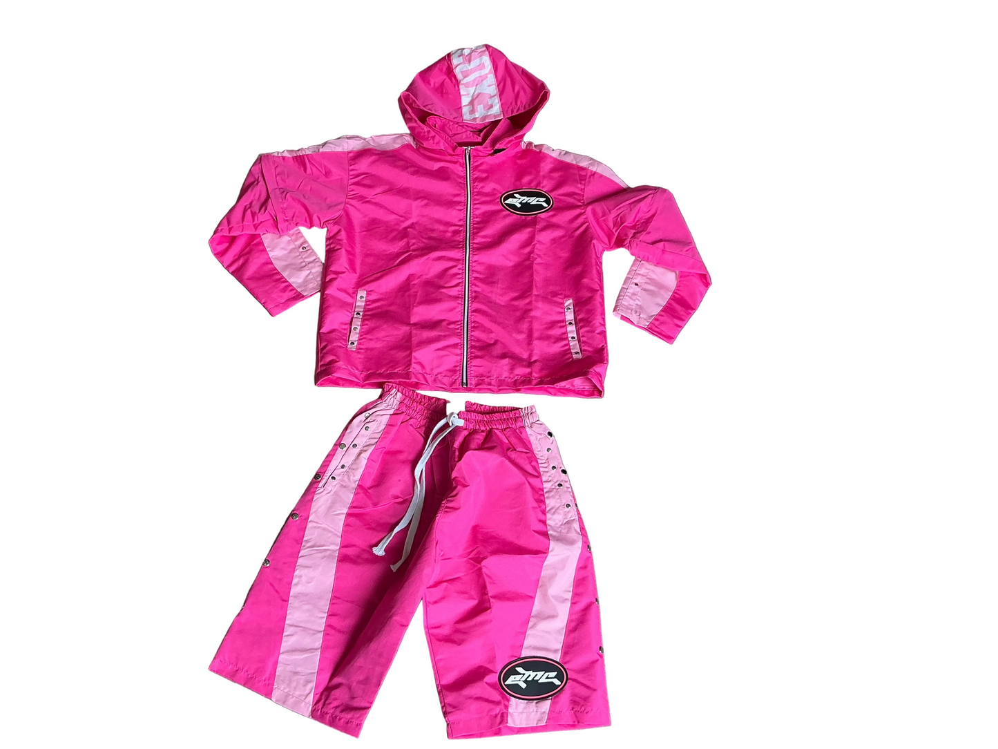 Exotic Cash LS(Zip-Sleeve) Tracksuits ‘Pink/Pink’