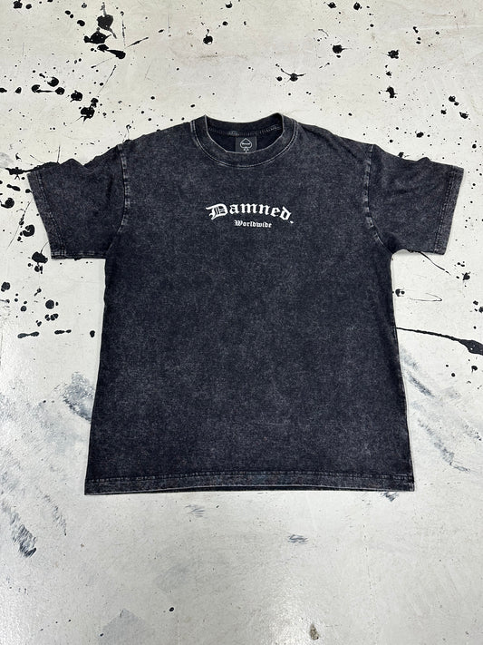 Damned Tee ‘Black Ash/Red’