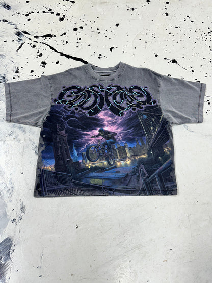 Godspeed Bike Is Life Tee ‘Gray’