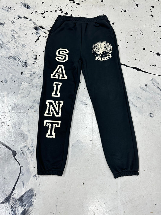 Saint Vanity Logo Sweats ‘Black’