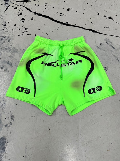 Hellstar Shorts ‘Neon’