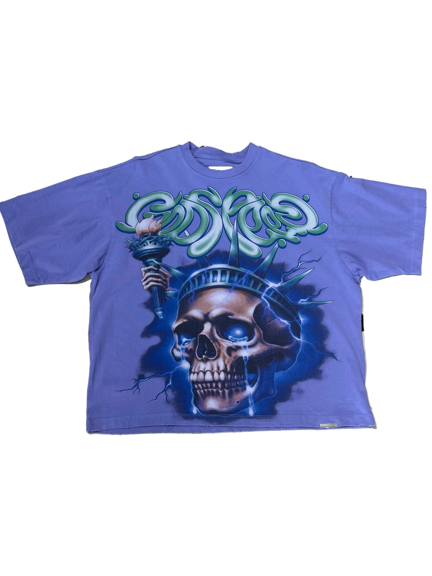 Godspeed Liberty Skull Tee ‘Blue’