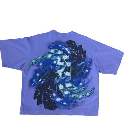 Godspeed Liberty Skull Tee ‘Blue’