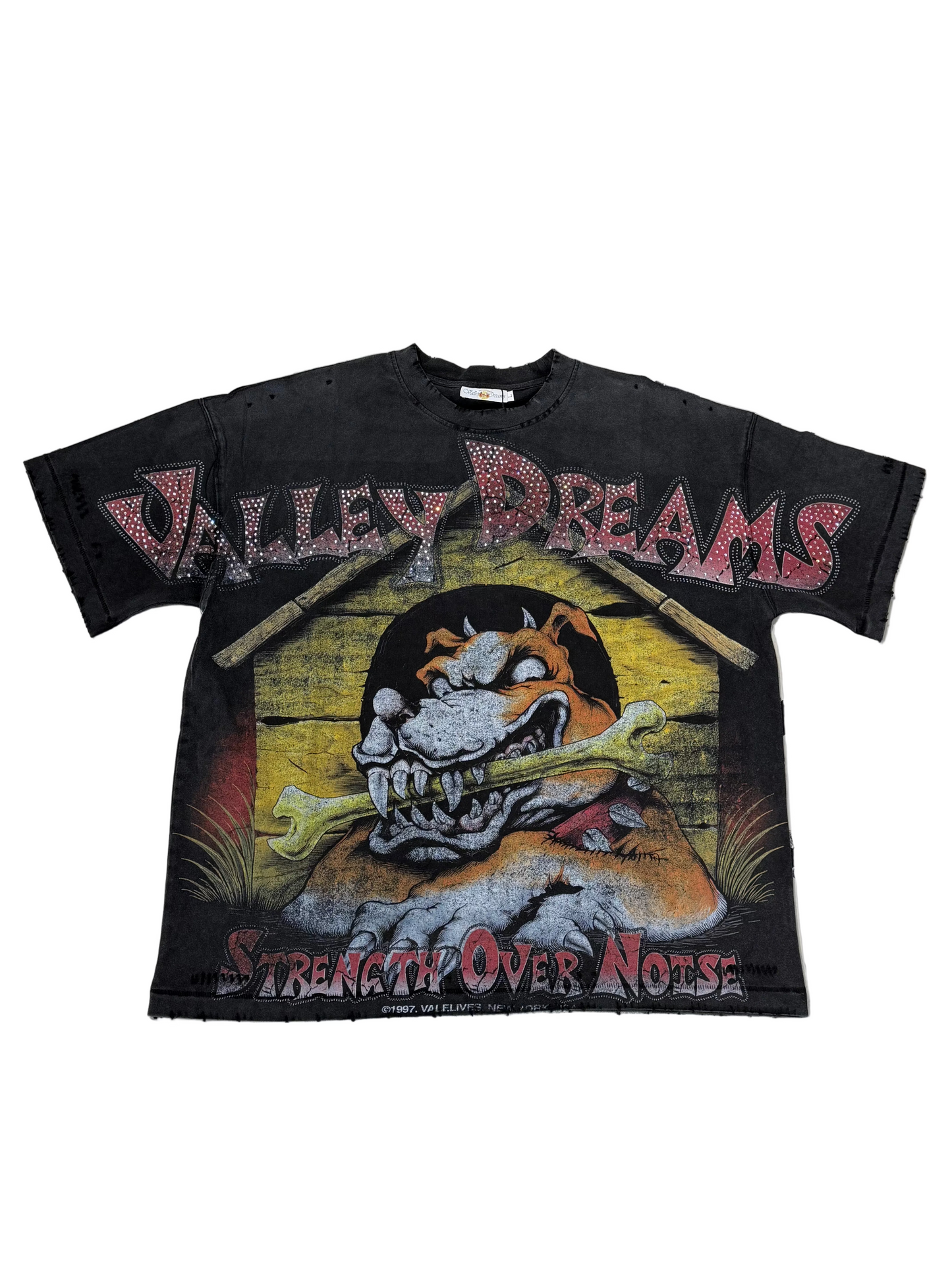 Vale Bling Doghouse Tee ‘Black’