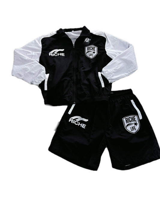Riche Life Tracksuit 'Black/White'
