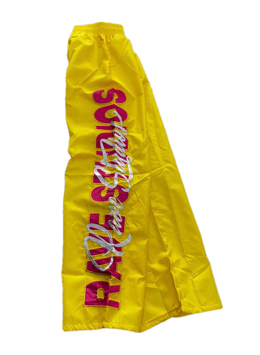 Rave Studios Pants 'Yellow/Pink'