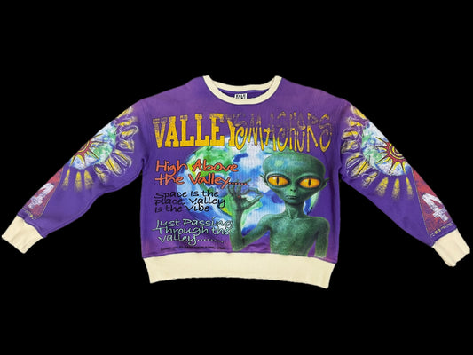 Vale Alien Crewneck 'Purple'