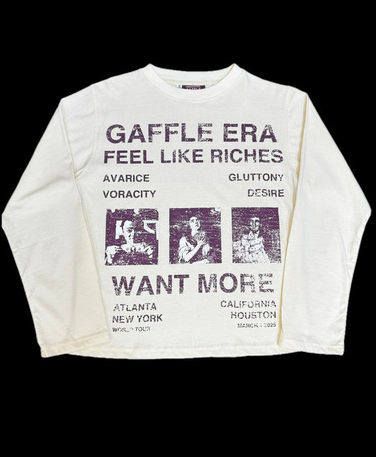 Gaffle Garment Riches LS 'Cream'