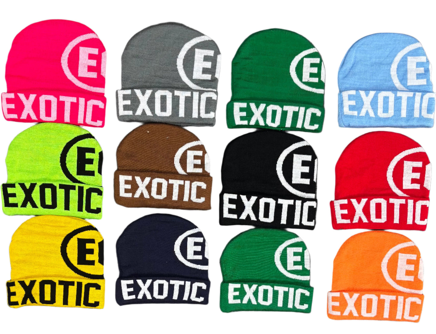 Exotic Cash Beanie 'Yellow/Black'