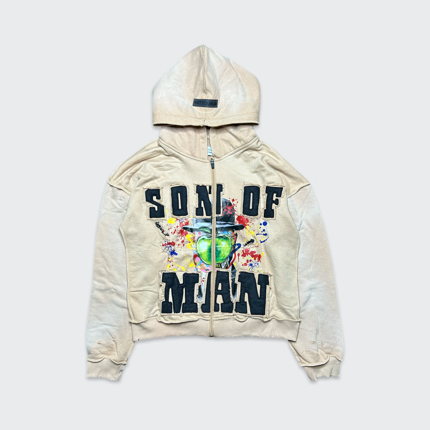 Not Equal Son of Man Hoodie 'Tan'