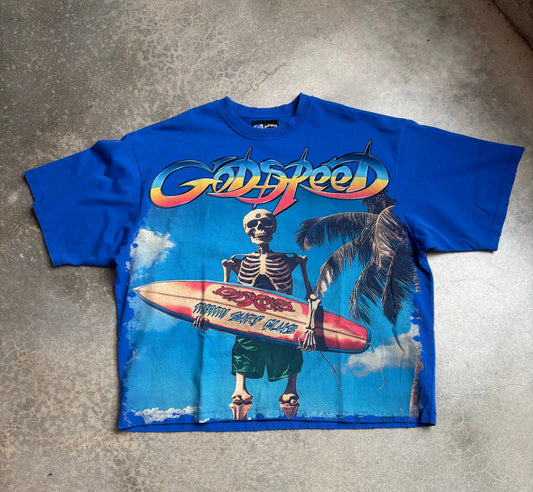 GodSpeed Surf Club Tee 'Blue'