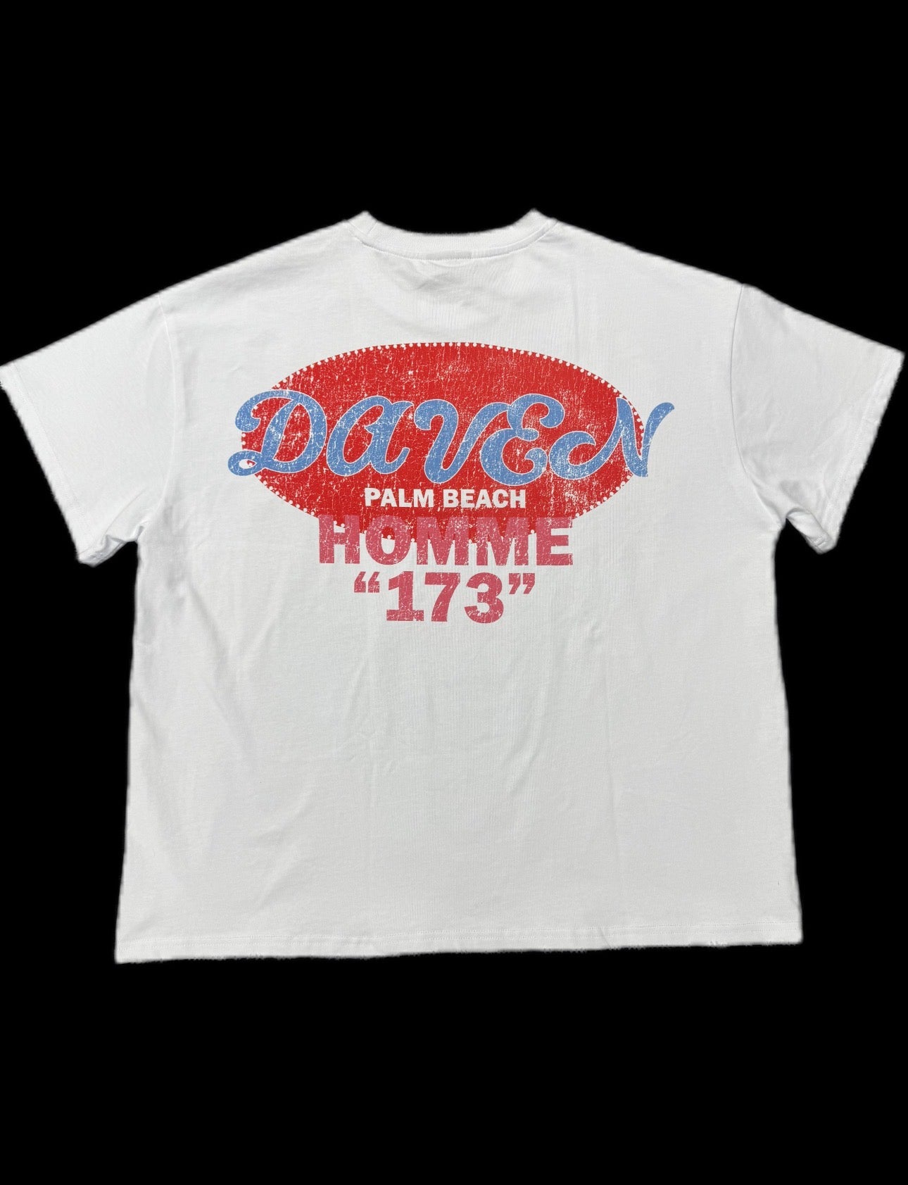 Daven Homme Palm Beach Tee ‘White’