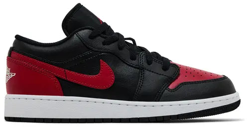 Air Jordan 1 Low GS 'Bred'